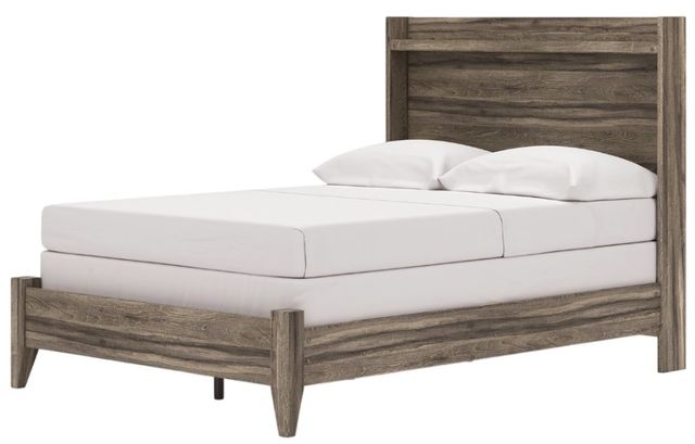Signature Design by Ashley® Elbrim Brown Full Panel Bed-3