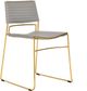 TOV Furniture Domani Grey Vegan Leather Chair-4