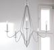 Cal® Lighting & Accessories Norwich 5-Light Chrome Metal Chandelier-2