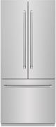ZLINE 36 in. 19.6 Cu. Ft. Stainless Steel Built In Bottom Freezer Refrigerator-0