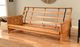Kodiak Furniture Phoenix Marmont Mocha/Butternut Queen Futon with Mattress-3