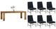 Parker House® Crossings Downtown 7-Piece Amber/Elise Navy Dining Set-0