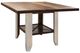 International Furniture Direct Antique Brown Counter Height Dining Table-0