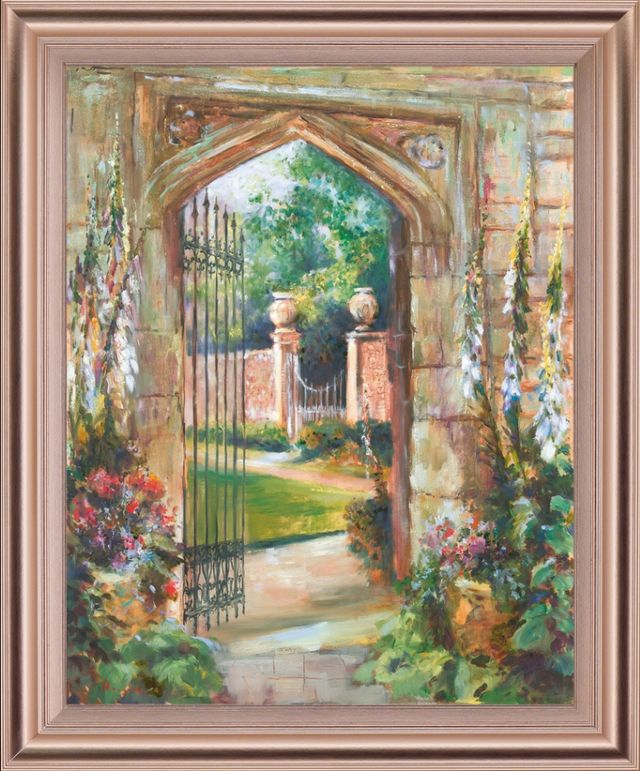 Classy Living Secret Garden Pathway Wall Art-0