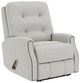 Flexsteel® Devon Silver Glacier Rocking Recliner-0