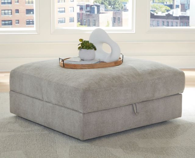 Benchcraft® Aslan Court Pebble Ottoman-4