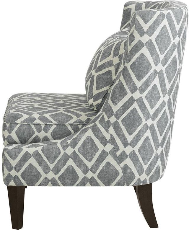 Olliix by Madison Park Grey Waverly Swoop Arm Chair-3