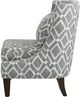 Olliix by Madison Park Grey Waverly Swoop Arm Chair-3