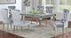 Furniture of America® Adalia 7-Piece Dark Gray/Silver Dining Set-0