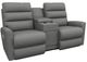 La-Z-Boy® Liam Granite Power Wall Reclining Loveseat with Console, Headrest, and Lumbar-0