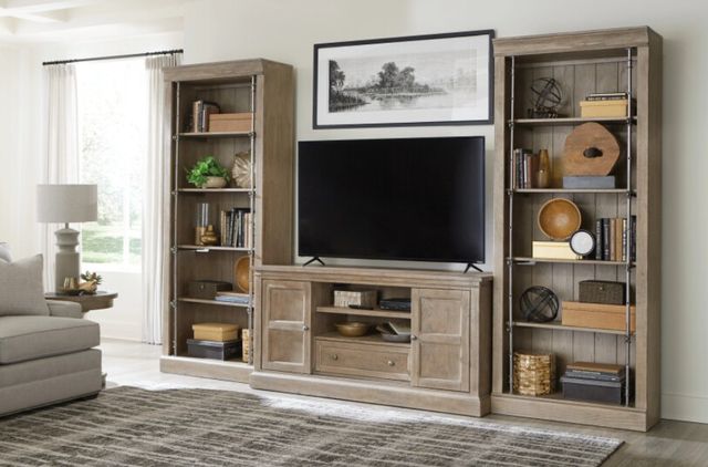 Hammary® Donelson Vintage Natural Bunching Bookcase-2
