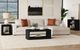 Elements International Rosalie Black Sofa Table-1