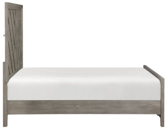 Homelegance® Silas Gray Queen Panel Bed-3