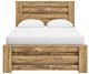 Signature Design by Ashley® Maystonna Brown Queen Panel Bed-2