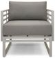 VIG Furniture Renava Wharf 4-Piece Gray/White Outdoor Sofa Set-2
