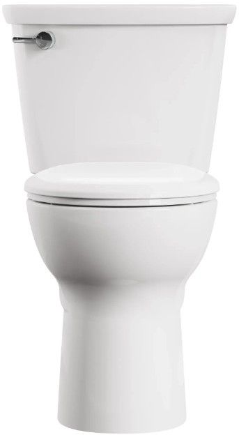 American Standard Cadet® White PRO Two-Piece Chair Height Round Front 10" Rough Toilet Less Seat 1.6 gpf/6.0 Lpf -1