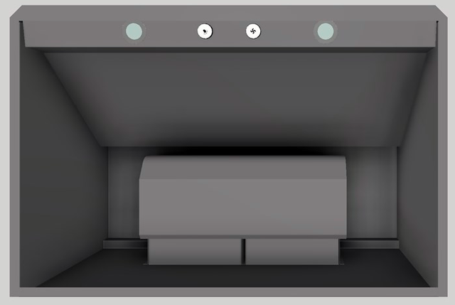 Vent-A-Hood® 36" Gunsmoke Wall Mount Range Hood-4