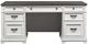 Liberty Furniture Allyson Park Charcoal/Wirebrushed White Credenza-2