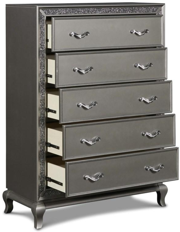 New Classic® Home Furnishings Park Imperial Pewter Chest-2