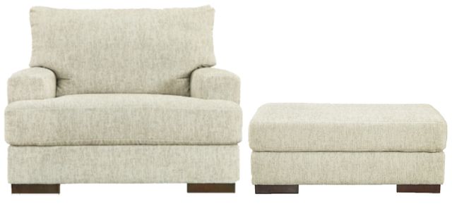 Signature Design by Ashley® Caretti 2-Piece Parchment Living Room Set-0