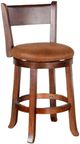 Sunny Designs™ Carriage House Brown 24" Swivel Bar Stool-0