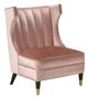 Currey & Company Jacqui Slipper Black/Brushed Brass Ballet Chair-0