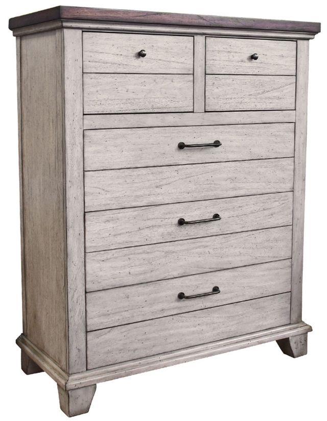 Steve Silver Co. Bear Creek Honey Smoke/White Smoke Chest-0