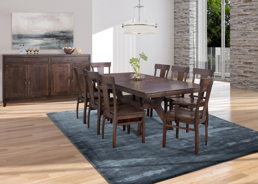 Urban Collections by Yutzy Woodworking Estate Brown 36”x52” Double