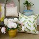 Laura Park Designs English Garden Flor Rosa 14 x 36 Pillow-2