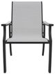 Telescope Casual St. Catherine Abalone/Graphite Aluminum/Fabric Outdoor MGP Sling Arm Chair-1