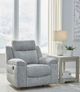 Benchcraft® Buntington Pewter Manual Rocker Recliner-4