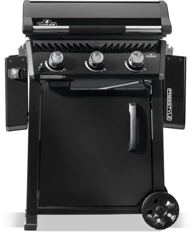 Napoleon Freestyle™ 24" Black Pre-seasoned Non-Stick Outdoor Natural Gas Griddle-1