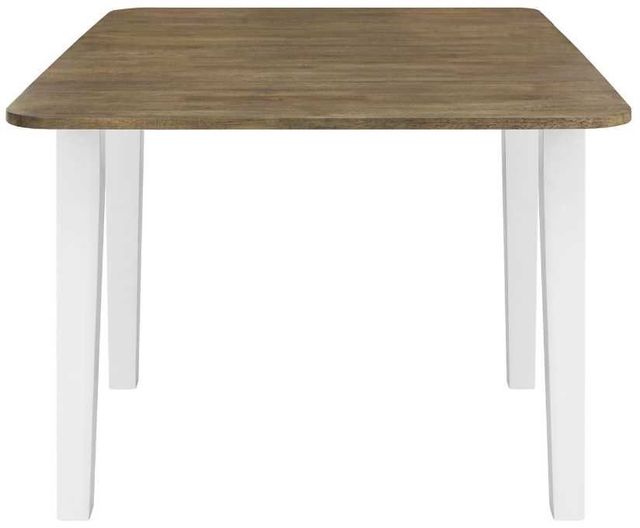Liberty Furniture Landale Chestnut Drop Leaf Dining Table with White Base-3