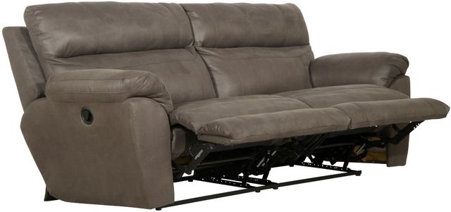 Catnapper® Atlas Charcoal Reclining Sofa-2