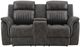 Global Furniture USA U8517 Gray Console Reclining Loveseat-1