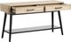 Magnussen Home® Fletcher Driftwood Sofa Table with Black Base-1