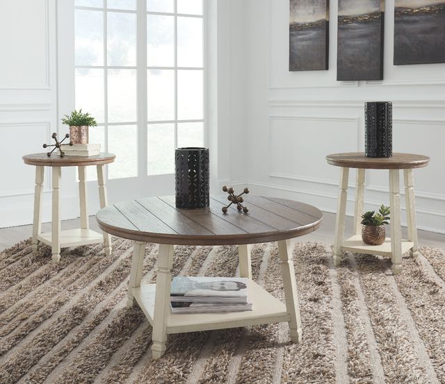 Signature Design by Ashley® Bolanbrook 3-Piece Two-Tone Occasional Table Set-2