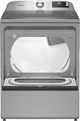 Maytag® 7.4 Cu. Ft. Classic Silver Smart Front Load Electric Dryer with Extra Power-1