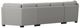 Emerald Home Analiese 3-Piece Light Gray Cuddler Sectional-4
