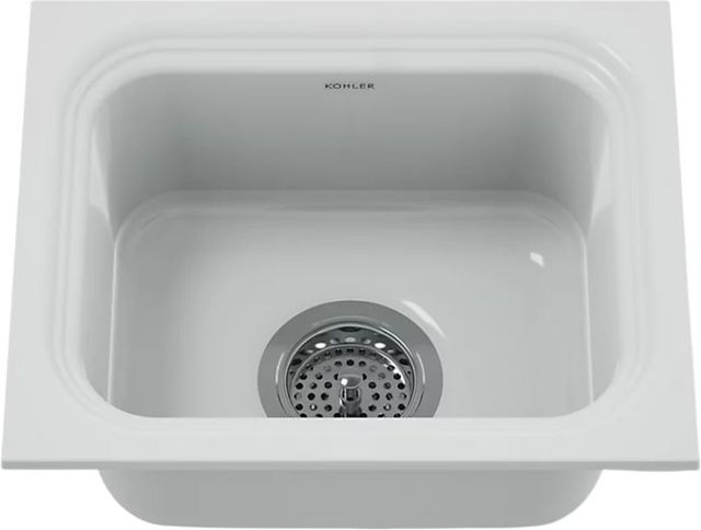 KOHLER® Northland™ Ice Gray 15" Undermount Single-Bowl Bar Sink-0