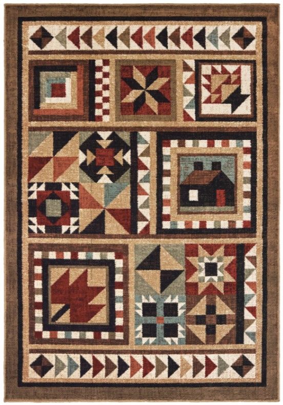 Oriental Weavers™ Woodlands 5'x7' Style 5 Area Rug-0