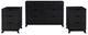 Powell® Portix 3-Piece Black Closet Storage Set-0