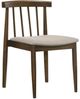 Coaster® Hamlyn 5-Piece Walnut/Wheat Dining Table Set-5