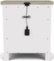 Riverside Furniture Cora Cloud/Fog Nightstand-5