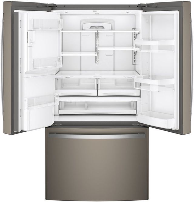 GE® 36" 27.7 Cu. Ft. Slate French Door Refrigerator-2