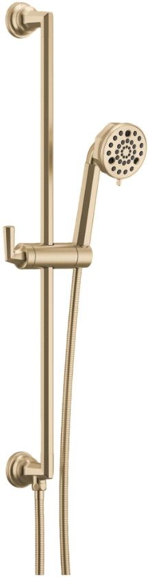 Brizo Beauclere® Brilliance® Luxe Gold® Multi-Function Slide-Bar Hand Shower-0