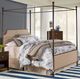 HH2 Home McArthur Bronze/Stone King Canopy Bed-0