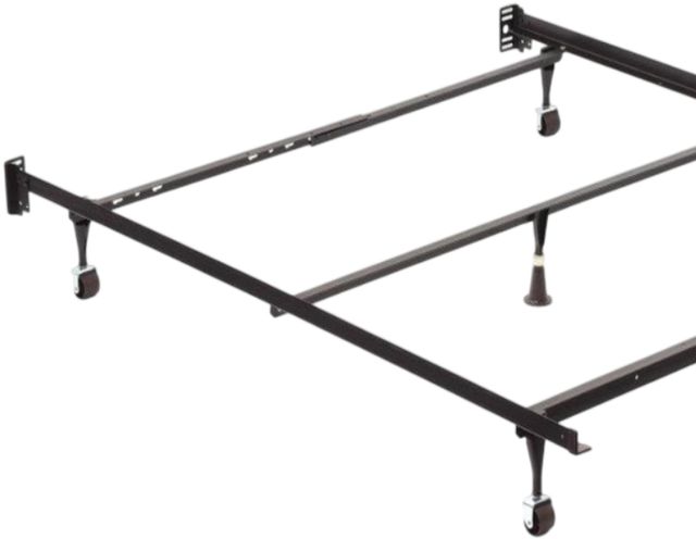 W.Silver Products Twin/Full/Queen Standard Bed Frame with Rollers-1