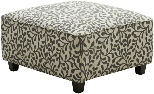 Fusion Furniture Basic Dutch Charcoal Cocktail Ottoman-0