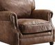 ACME Furniture Dundee Retro Brown Leather Accent Chair-1